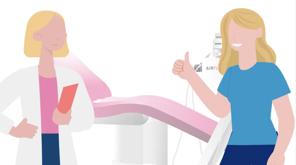 Clinica Dentária - BMQ Clinic | Guided Biofilm Therapy | gbt passo 1