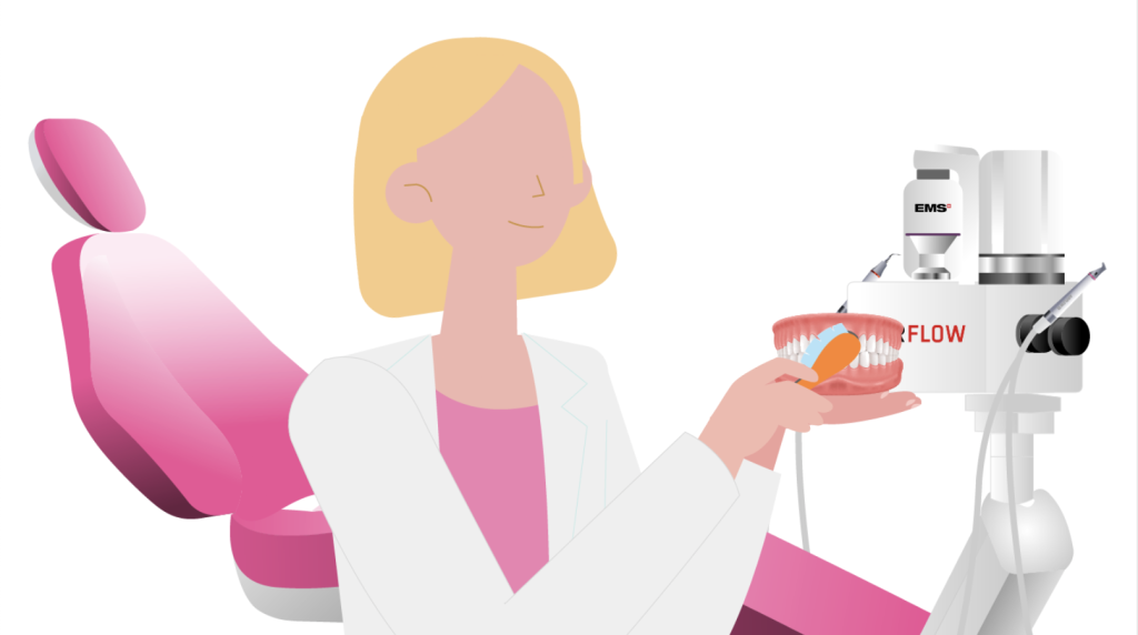 Clinica Dentária - BMQ Clinic | Guided Biofilm Therapy | gbt passo 3